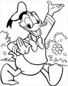 Donald duck coloring page