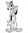 Disney Goofy coloring page