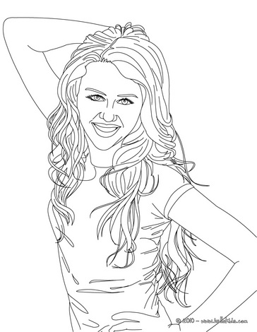Hannah Montana Coloring Pages on Hannah Montana Miley Cyrus 03 Coloring Pages 7 Com Jpg