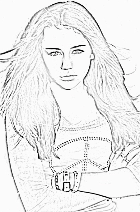 miley cyrus hair color in hannah. miley+cyrus+coloring+pages