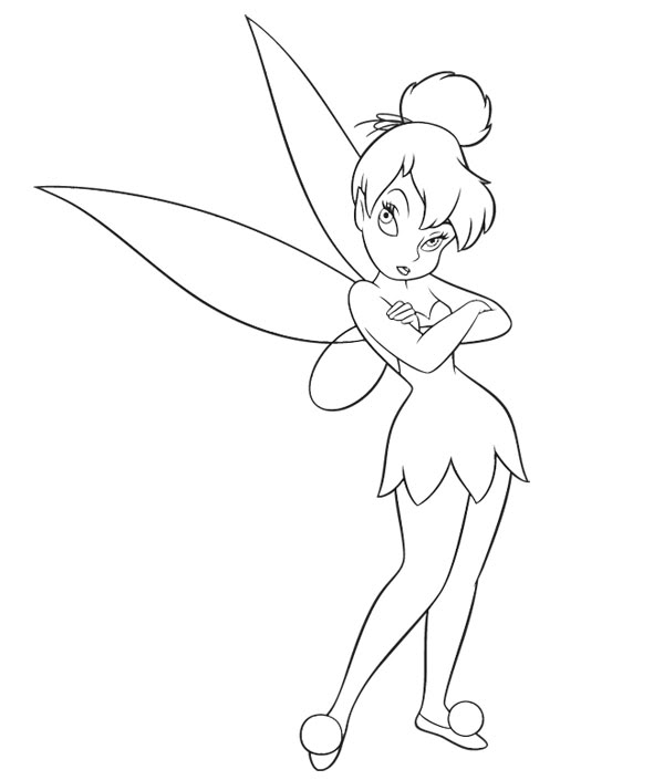 Peter Pan Tinker Bell 2 coloring page