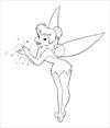 Peter Pan Tinker Bell coloring page