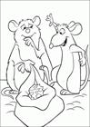 Ratatouille Remy and Emile coloring page