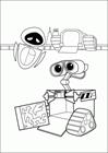 Wall-E coloring page