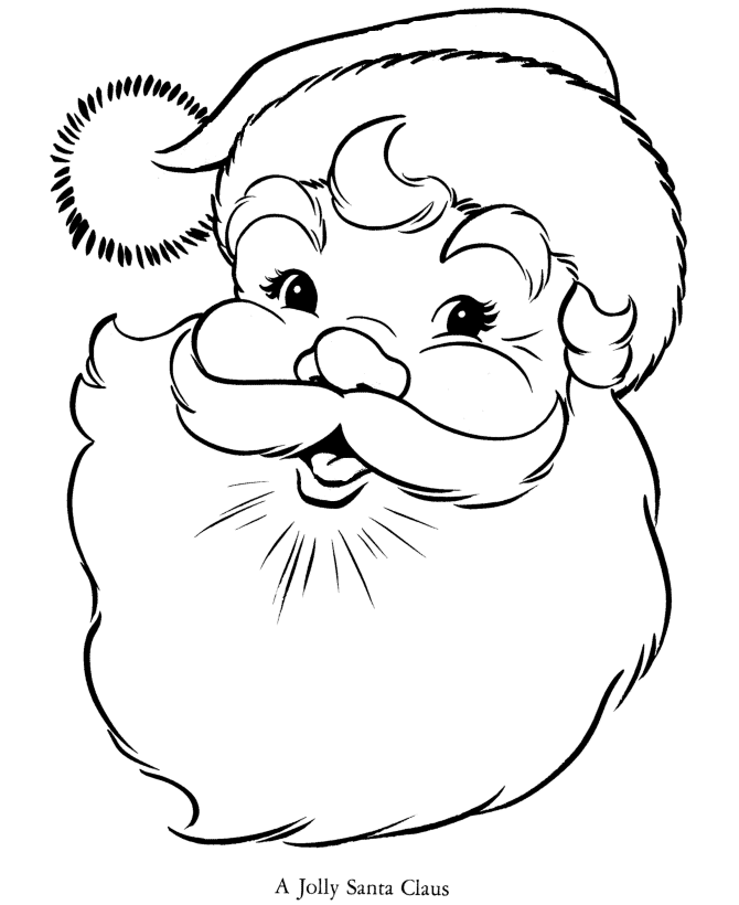 Santa Claus coloring page