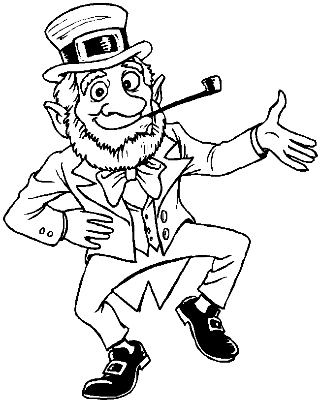 St Patrick's day 3 coloring page