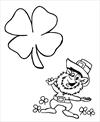 St Patrick's day 4 coloring page