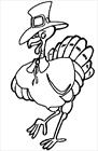 Thanksgiving Turkey 2 coloring page