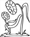 Flower 13 coloring page