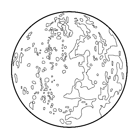 Coloring Sheets on Mercury Coloring Page