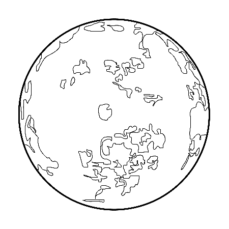 Venus 2 coloring page