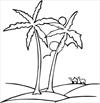 Tree 4 coloring page