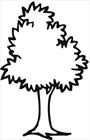 Tree 5 coloring page