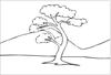 Tree 7 coloring page