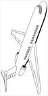 Airplane 5 coloring page