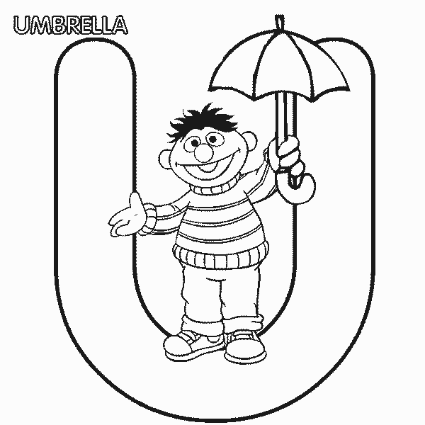 u coloring pages - photo #16