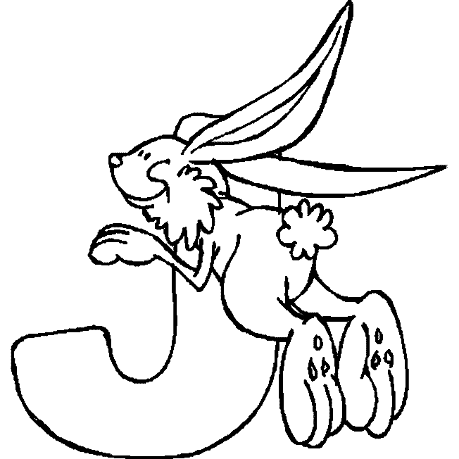 j letter coloring pages - photo #49