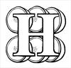 Letter H Honeydews coloring page