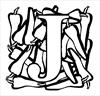 Letter J Jalapeno Peppers coloring page