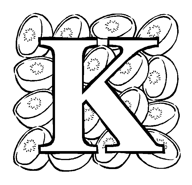 k coloring pages - photo #28