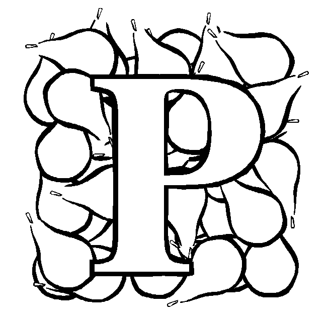 p i p coloring pages - photo #25