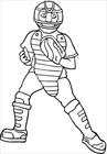 Baseball 4 coloring page