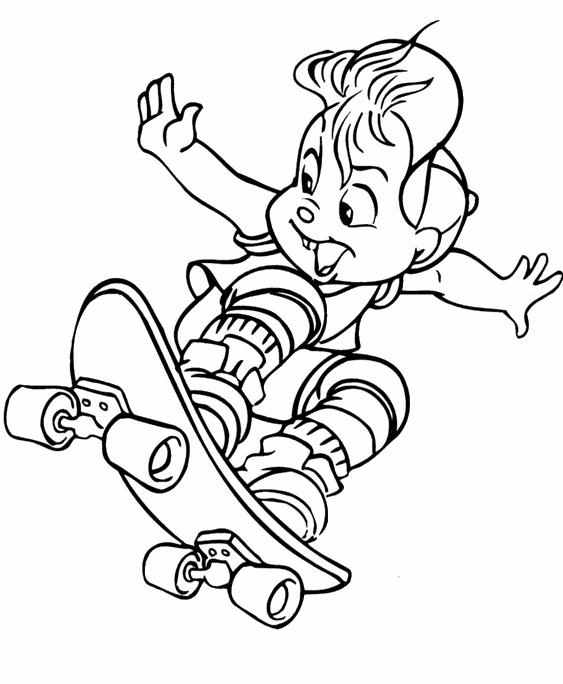 a boy coloring pages - photo #42