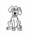Dog 2 coloring page