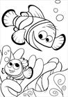 Clownfish Finding Nemo coloring page