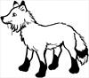 Fox 6 coloring page