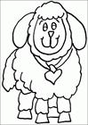 Sheep coloring page