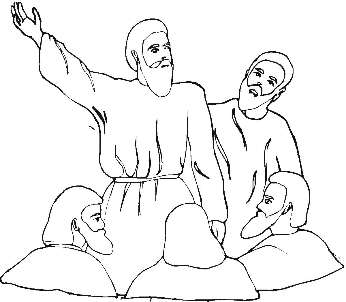 Isaiah coloring page