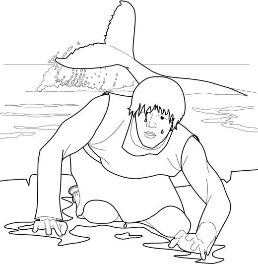 bible coloring pages jonah