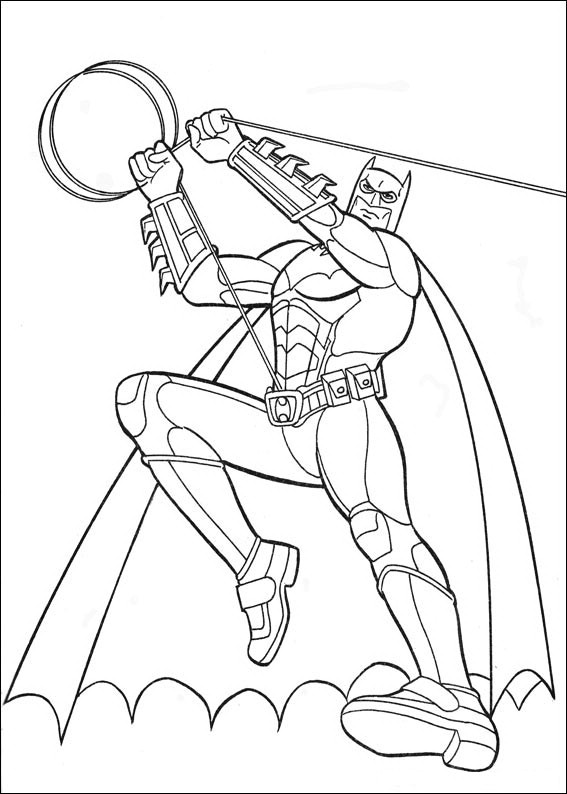 Batman 037 coloring page