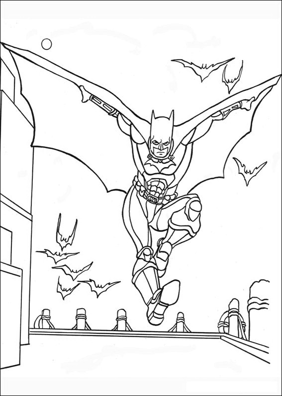 Batman 040 coloring page