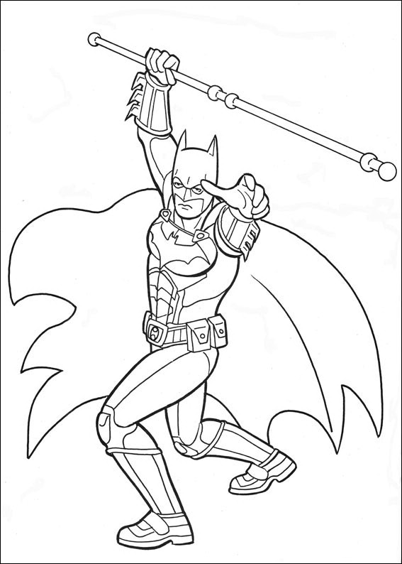 Batman 045 coloring page
