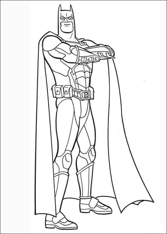 Batman 047 coloring page