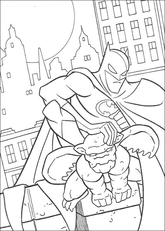 Batman 052 coloring page