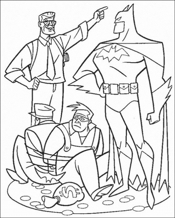 Batman 094 coloring page