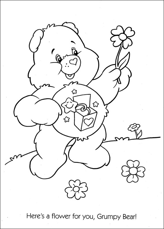 Care Bears 3 coloring page