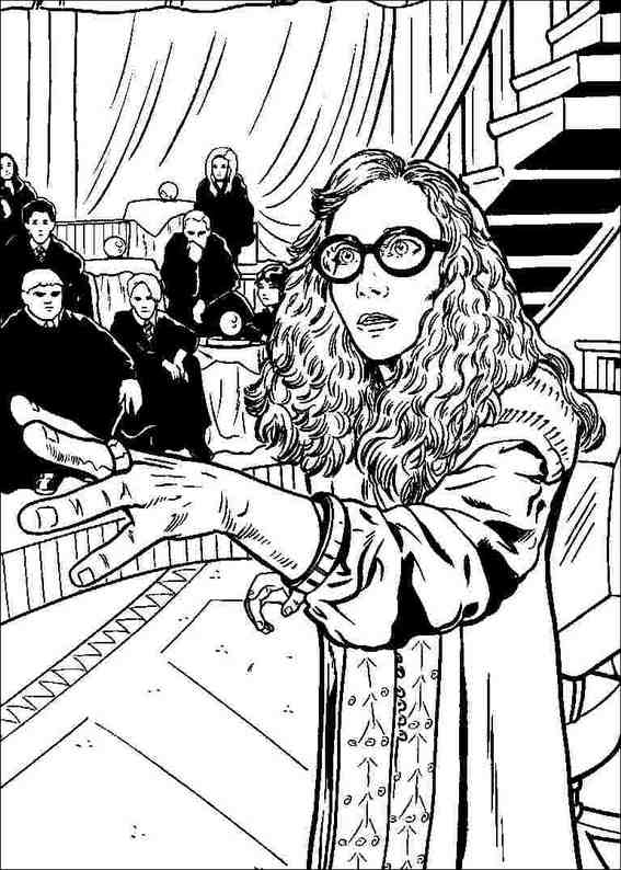 Harry Potter 018 coloring page