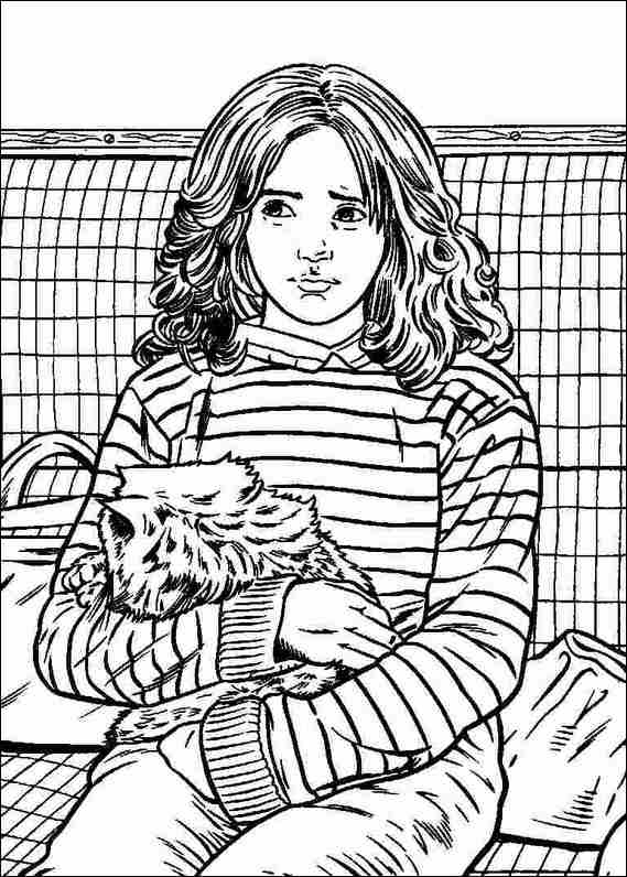 Harry Potter 028 coloring page