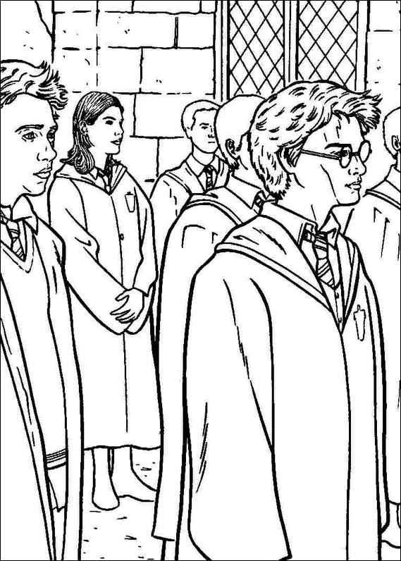Harry Potter 030 coloring page