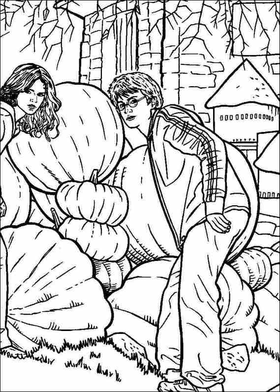 Harry Potter 041 coloring page