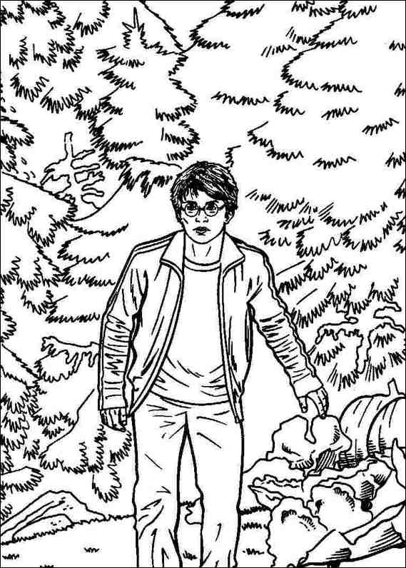 Harry Potter 047 coloring page
