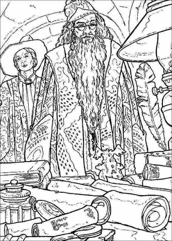 Harry Potter 050 coloring page