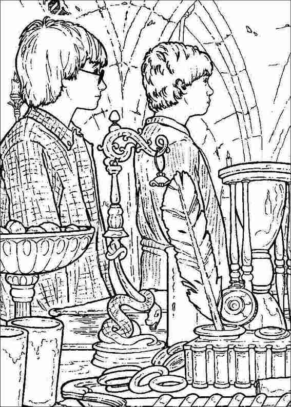 Harry Potter 053 coloring page