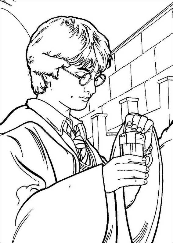 Harry Potter 063 coloring page