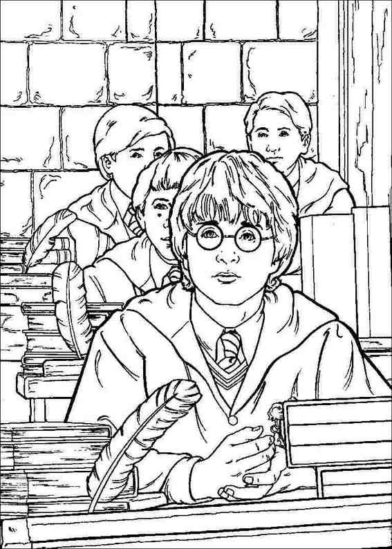 Harry Potter 064 coloring page