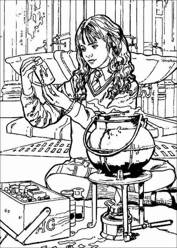 Harry Potter 069 coloring page